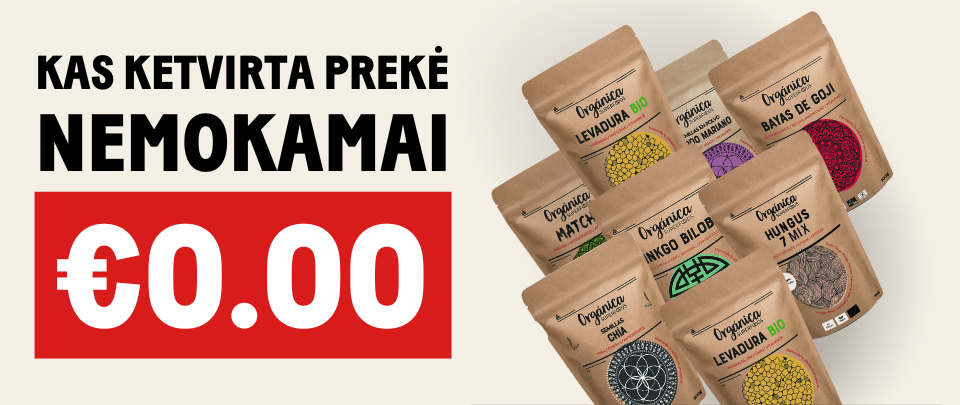 Pirk 3 prekes ir gauk 4-tą DOVANŲ!