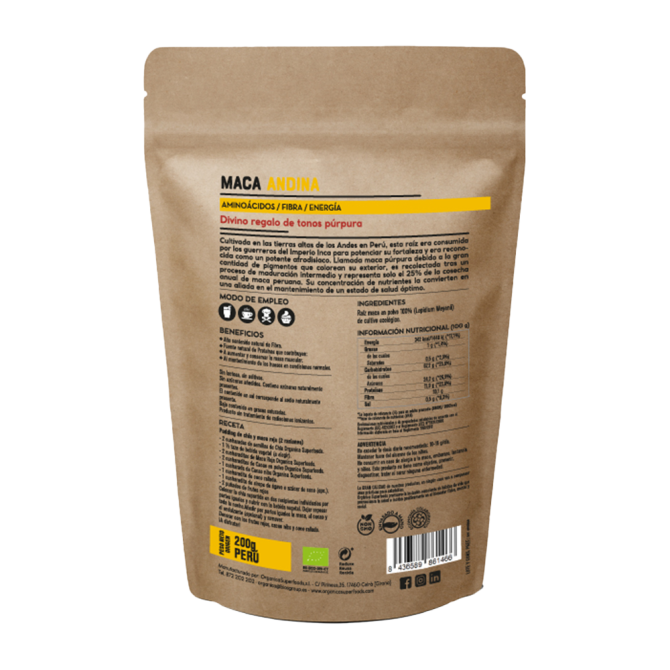 Organic Andean Maca